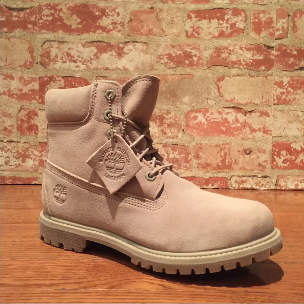Timberland  6" Double Suede Waterproof Boots A1P7H - Picture 3 of 8
